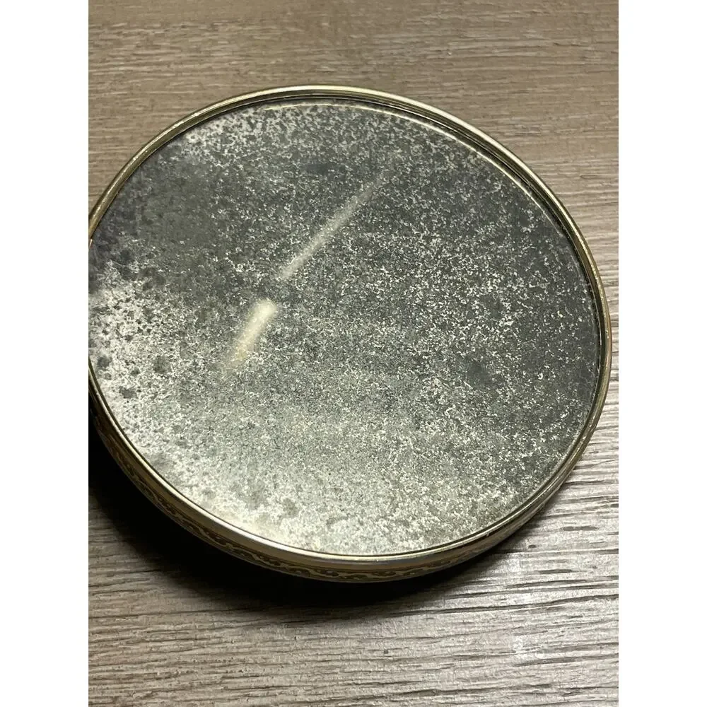 Vintage Compact Mirror Celluloid Foldable Japan